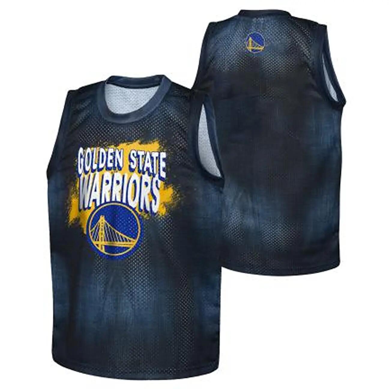 OUTERSTUFF NBA Heating Up Junior koszulka bez rękawów Golden State Warriors 2/2