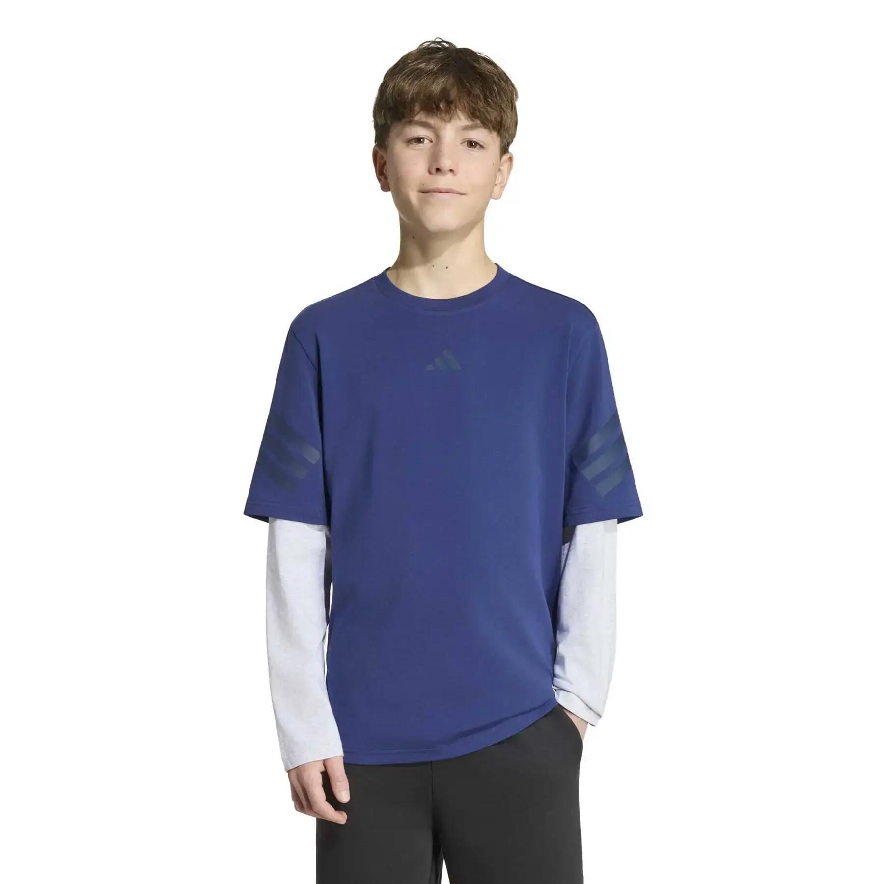 T-shirt 2 en 1 niño adidas Future Icons 2/7