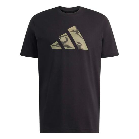 T-shirt adidas Camo Three Bar Logo