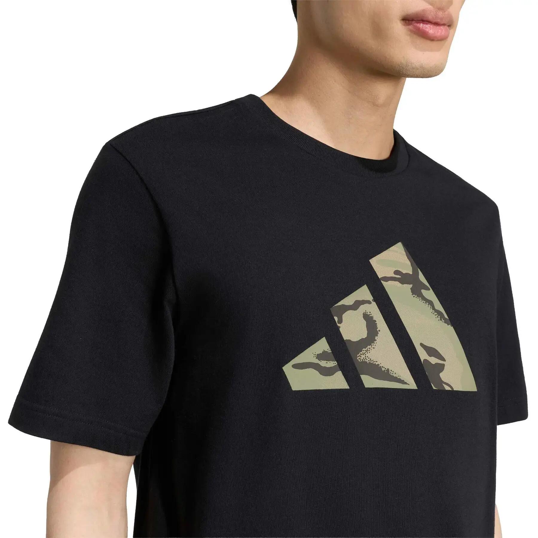 T-shirt adidas Camo Three Bar Logo 5/6