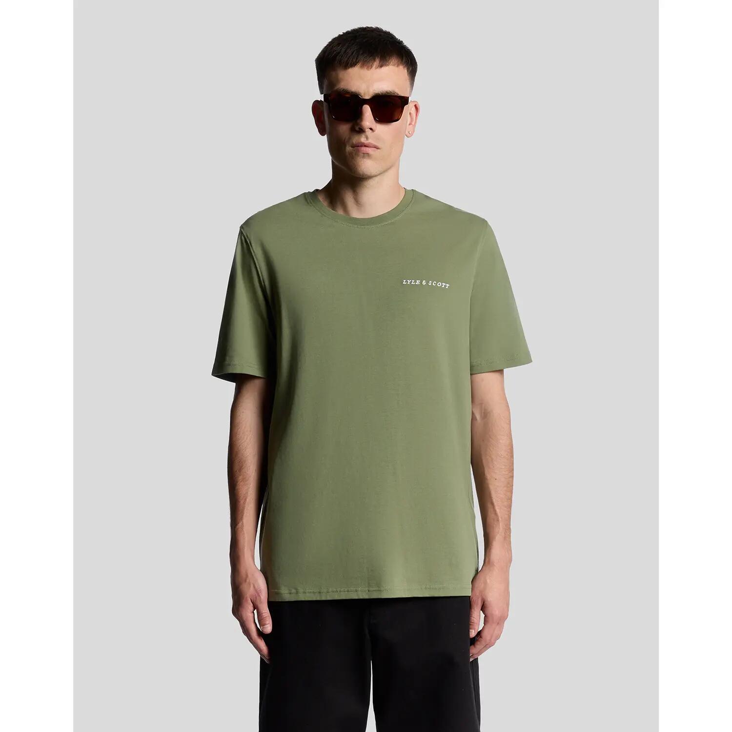 Koszulka Lyle & Scott Script 2/6