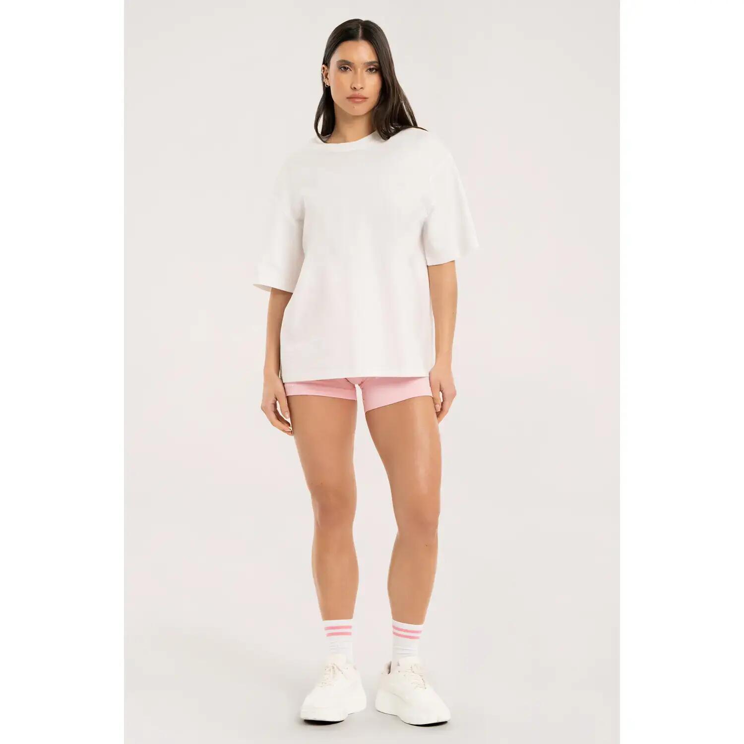 Dames-T-shirt oversized Gym Glamour Glutes Over Dudes 2/4
