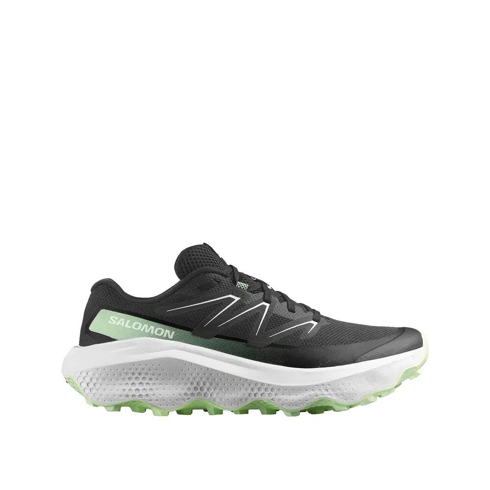 Scarpe da trail Salomon Ultra Flow 2 Nero/Bianco/Verde Patina 5/5