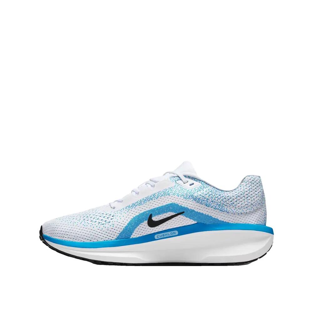 Calçado de corrida Nike Winflo 11 Branco/Preto-Azul Herói 4/6
