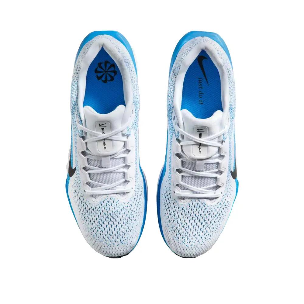Nike Air Winflo 11 White Blue Hero Black — foto 2