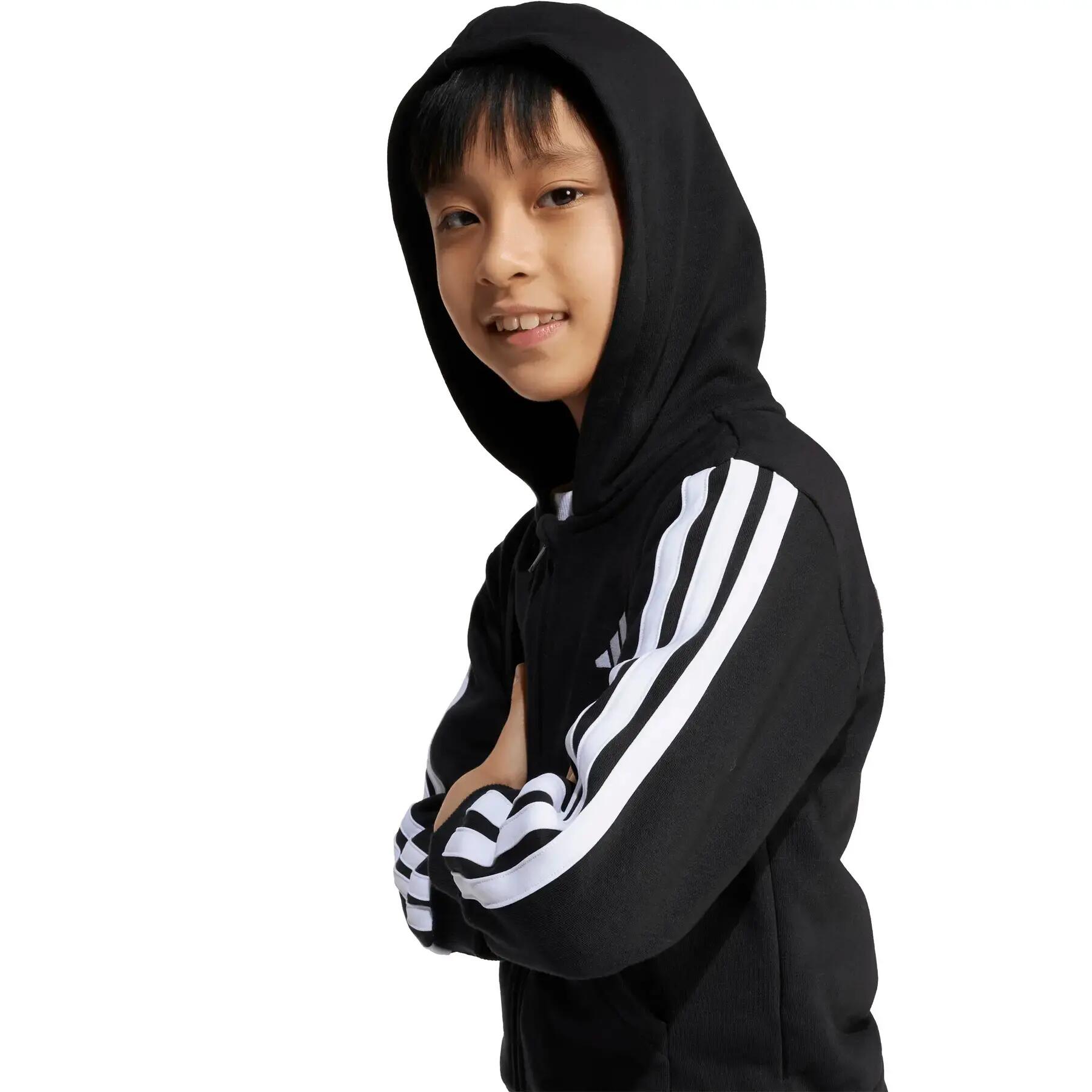 Sweatshirt à capuche zippé enfant adidas Essentials 7/7