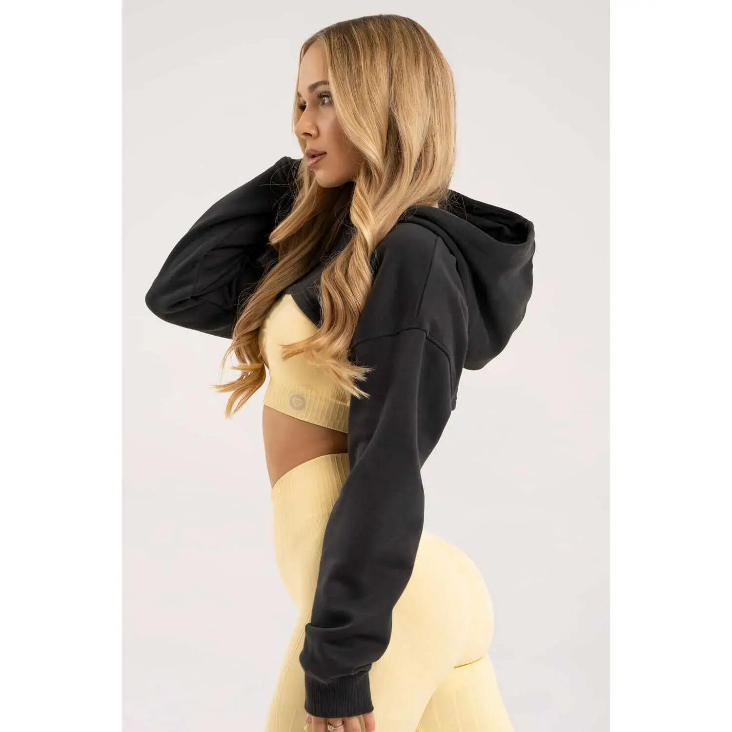 Krótkie bluza z kapturem damska Gym Glamour 3/5