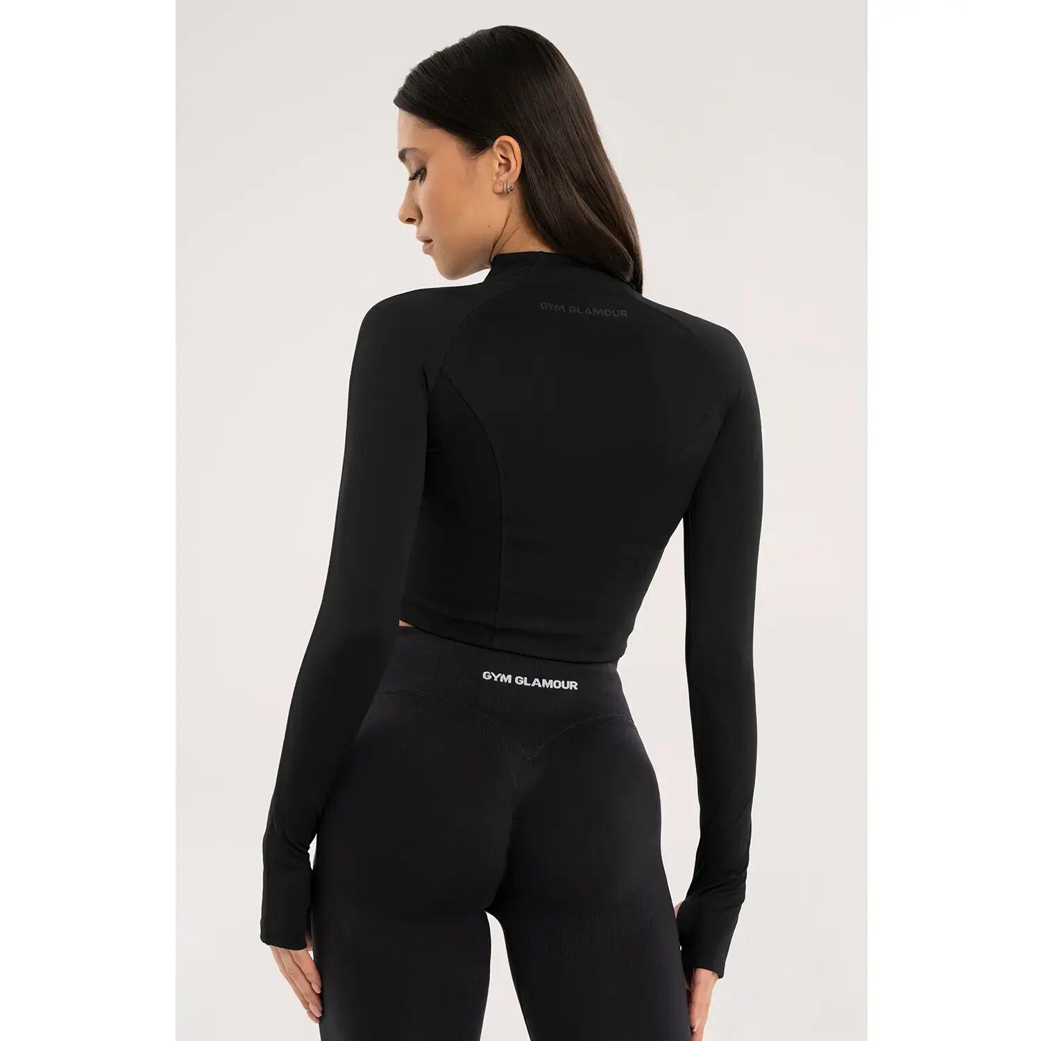 Damska rozpinana crop sweatshirt Gym Glamour 4/5