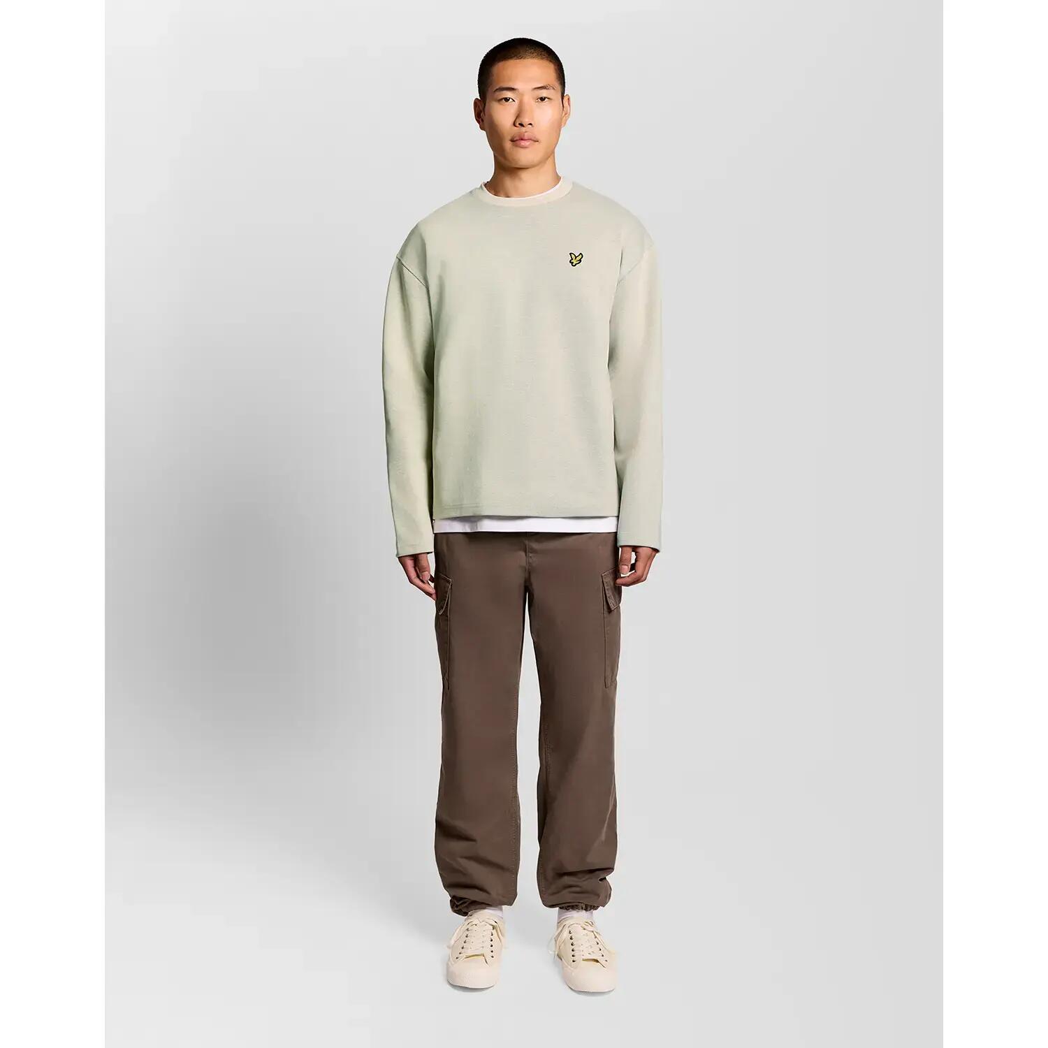 Sweatshirt girocollo in jacquard Lyle & Scott 3/6