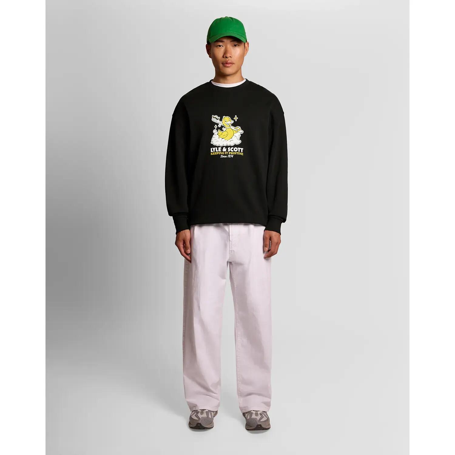 Grafik Sweatshirt Lyle & Scott Rubber Duck 3/6