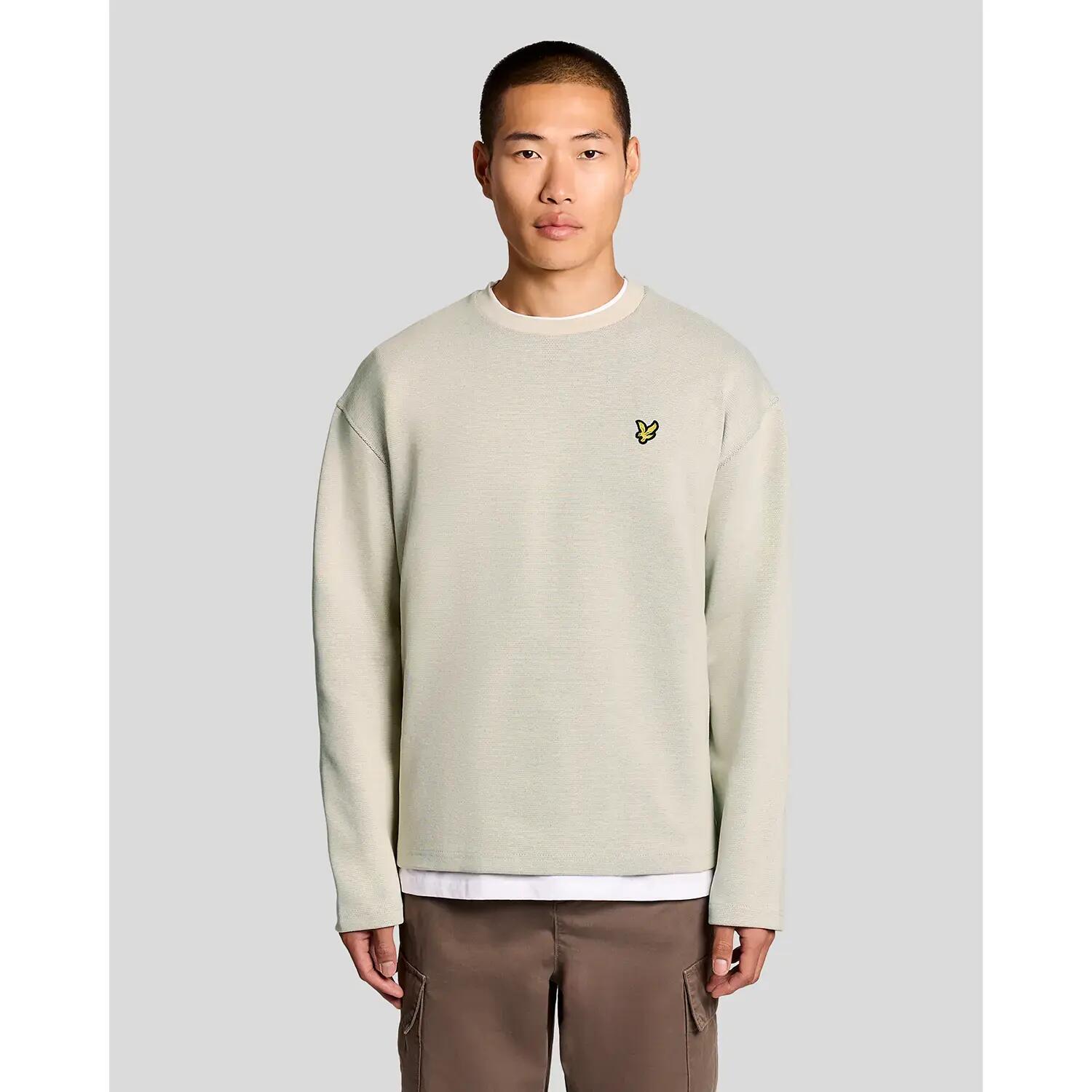 Sweatshirt girocollo in jacquard Lyle & Scott 2/6