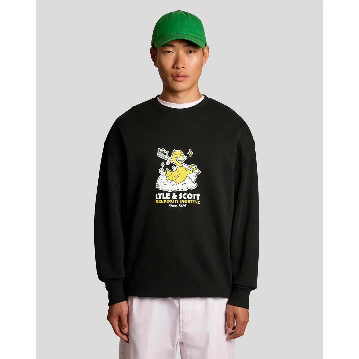 Grafik Sweatshirt Lyle & Scott Rubber Duck 2/6