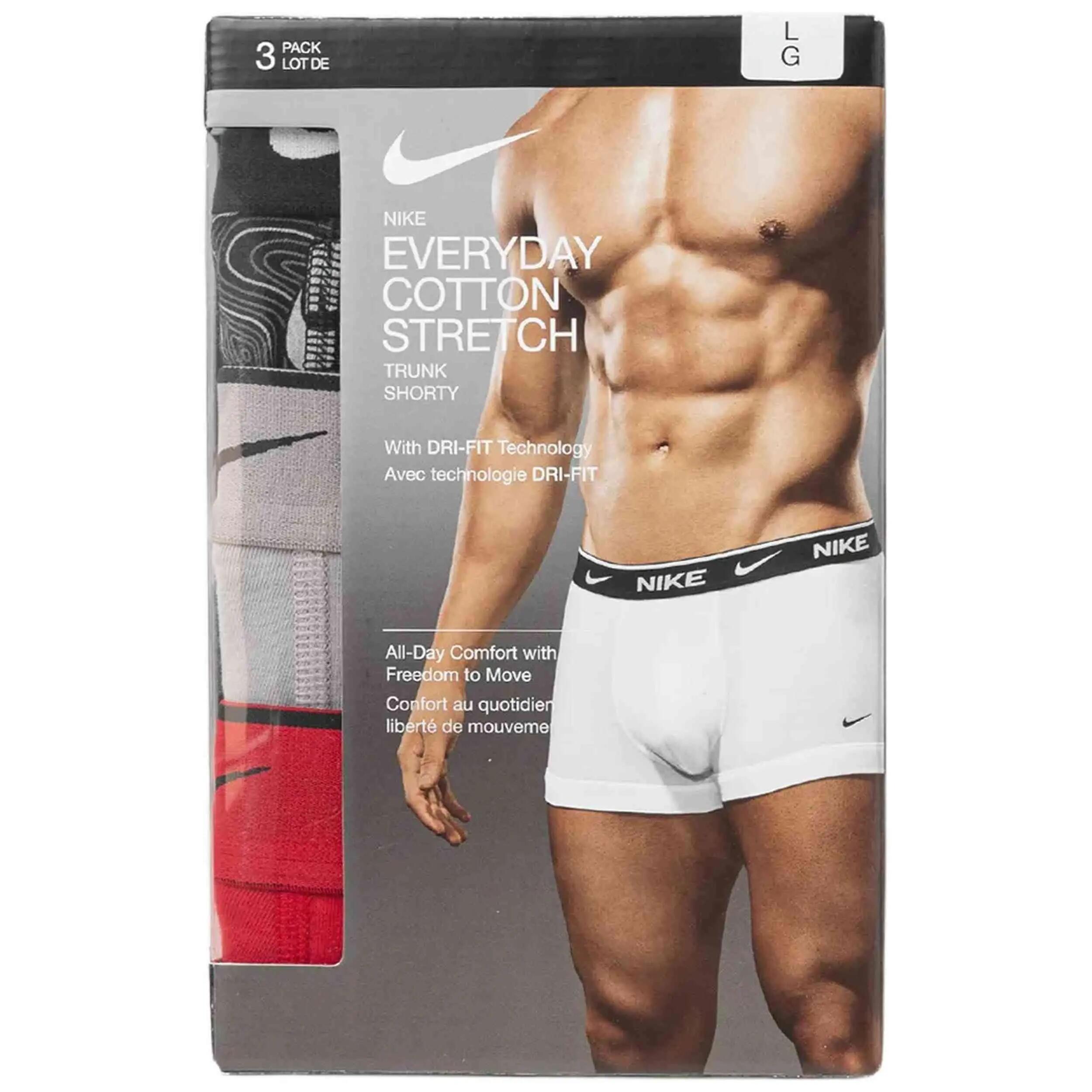 Confezione di boxer Nike modello 000PKE100827F per uomini 2/3