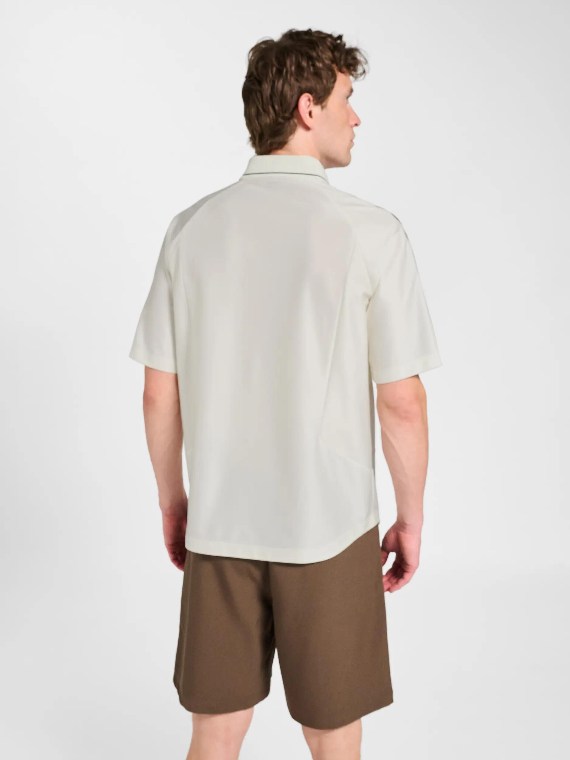 hummel Polo retro manga corta en poliéster – CANNOLI CREAM 5/7