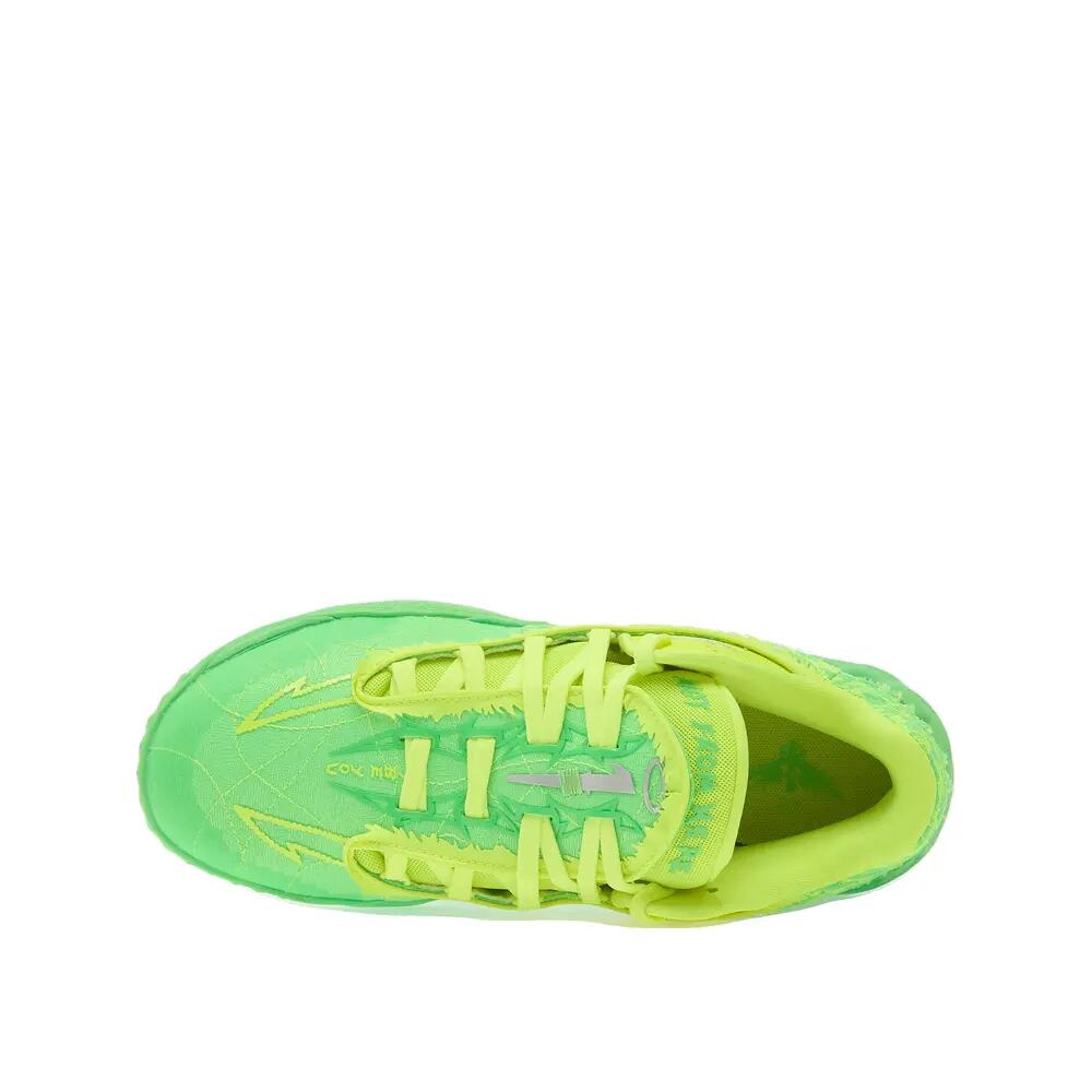 Scarpe da basket PUMA MB.05 Lo Flourish Verde fluo 3/6