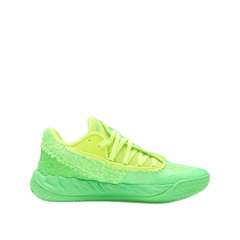 Scarpe da basket PUMA MB.05 Lo Flourish Verde fluo 2/6