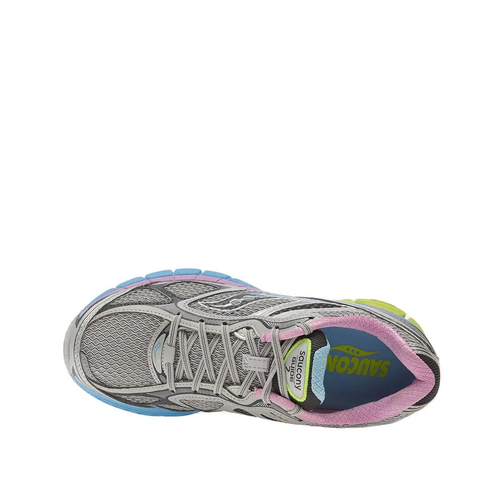 Sapatos de corrida Saucony Guide 7 Cinza/Aqua 3/6