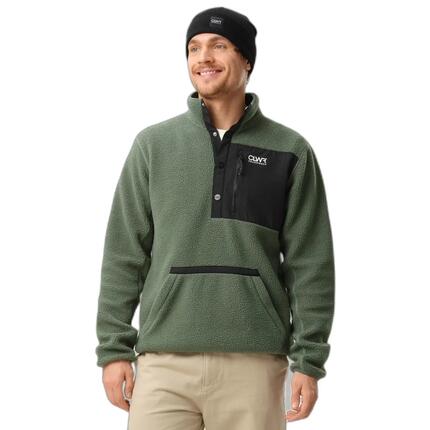Pull polaire à boutons-pression Colourwear Pile