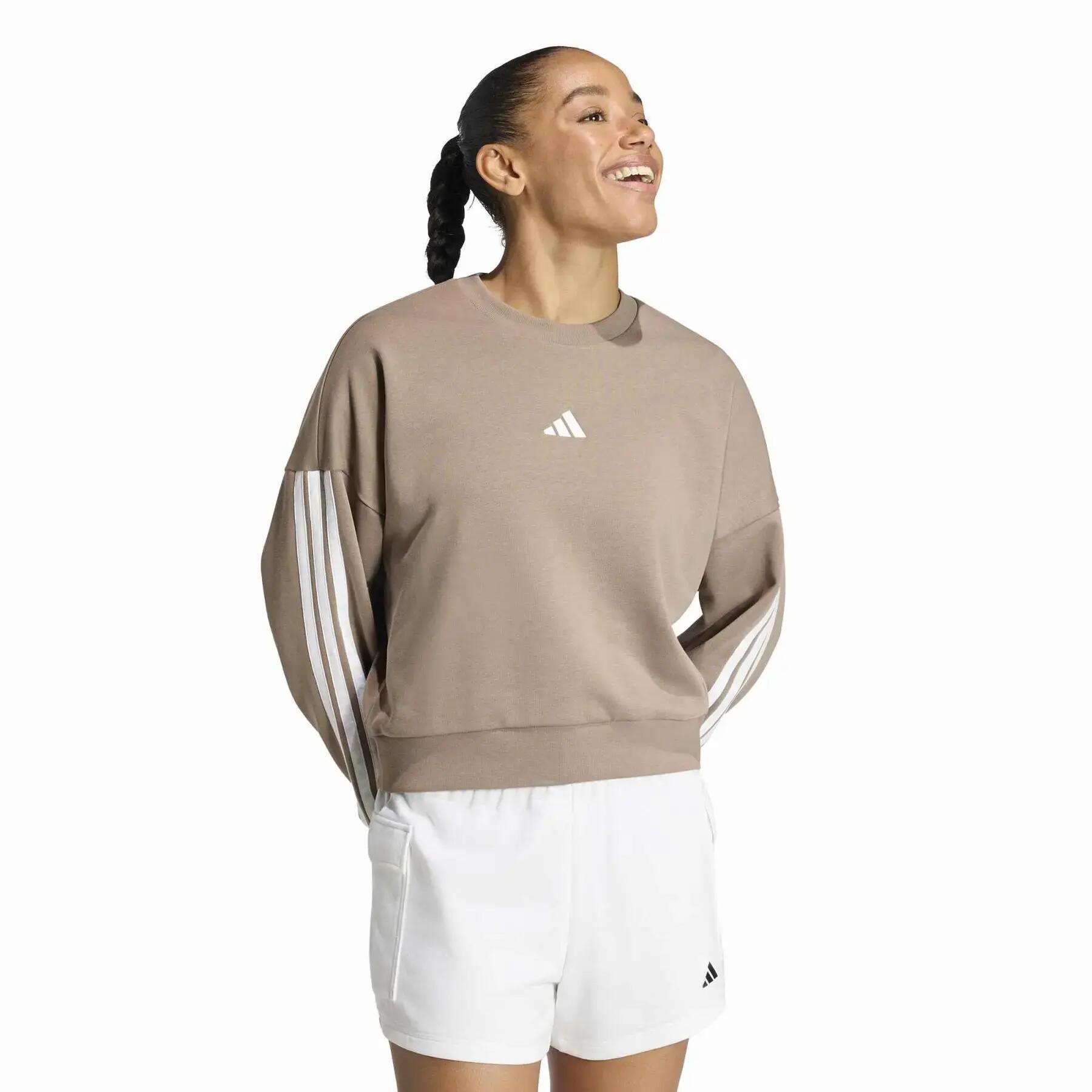 Sweatshirt femme adidas Essentials 3-Stripes 2/6