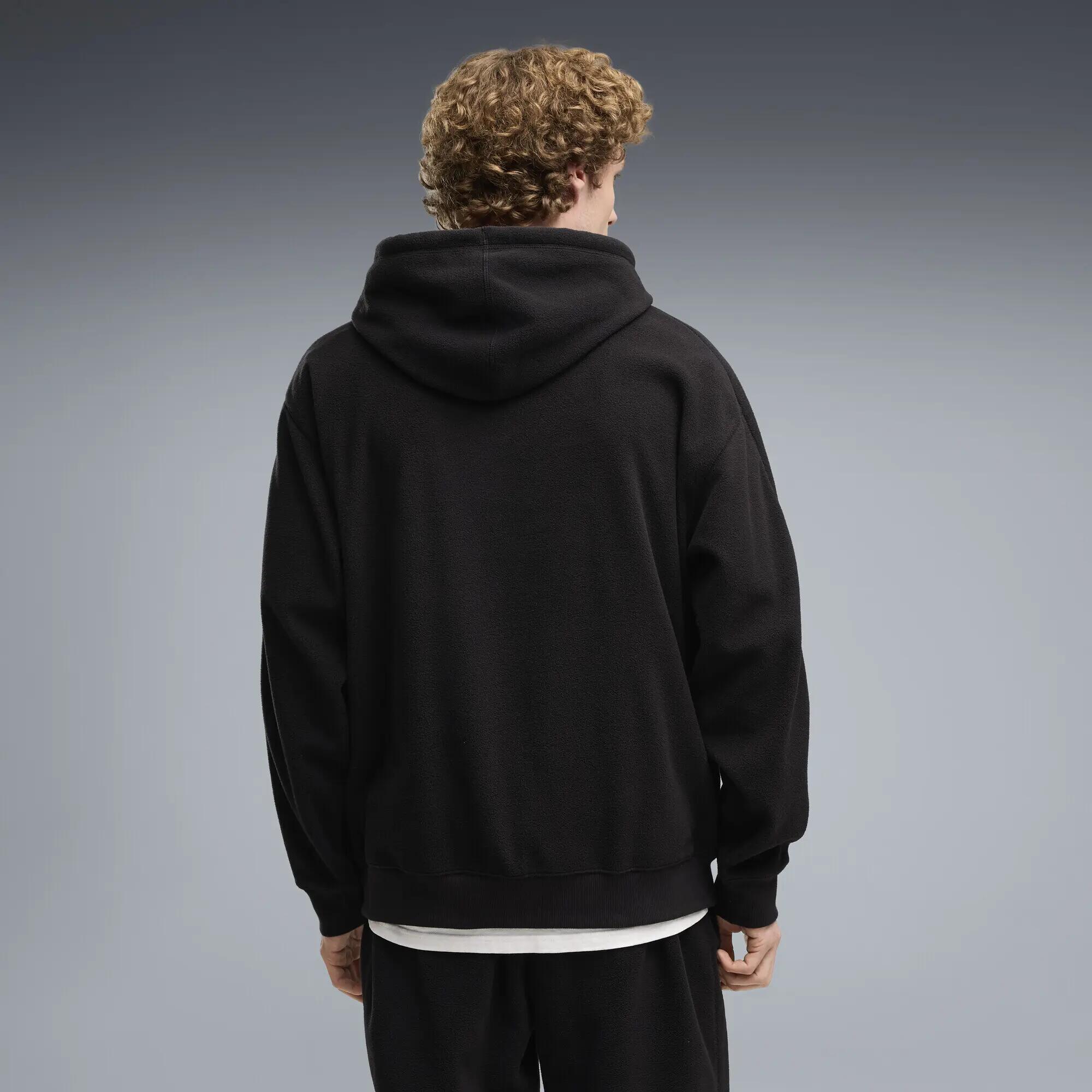 Męska zimowa bluza z kapturem Essentials Elevated o luźnym kroju PUMA 3/5