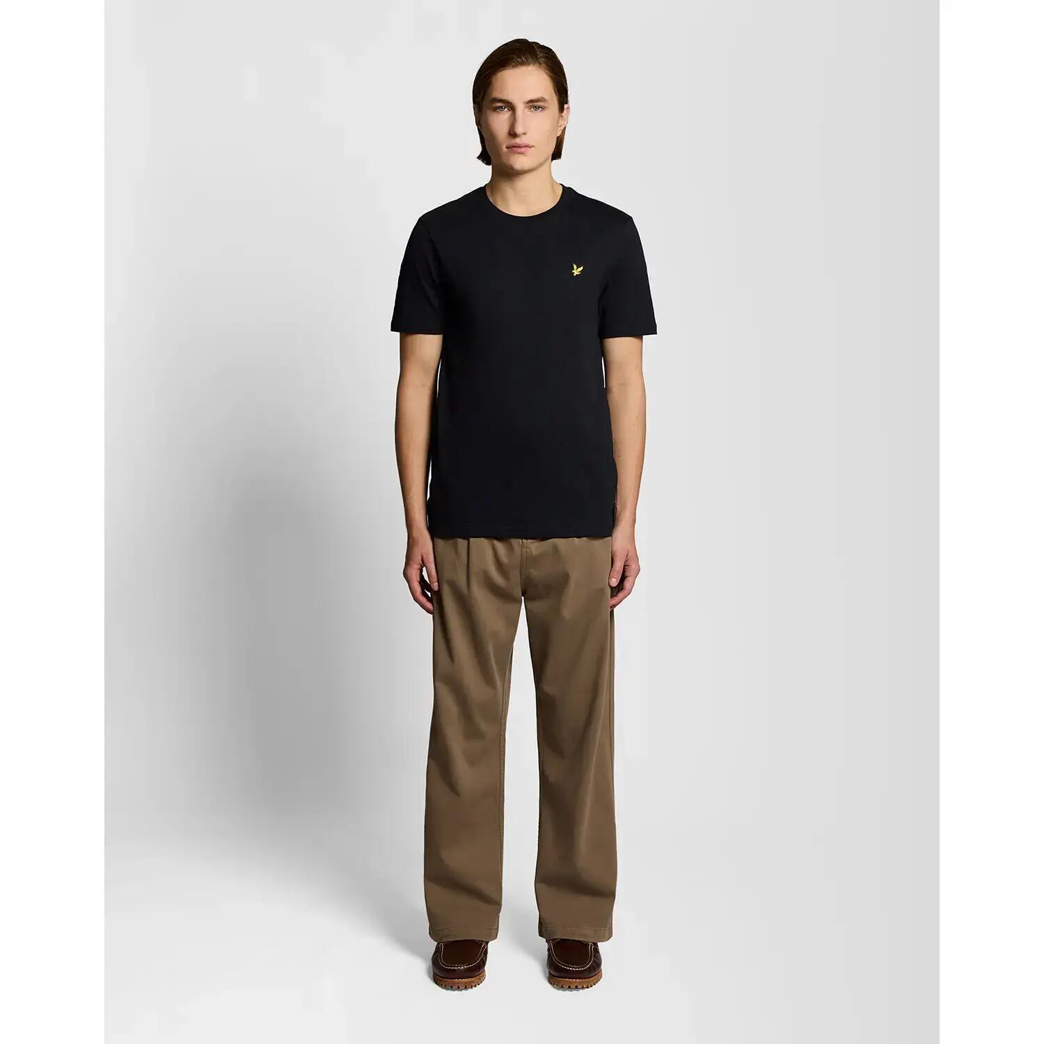 T-shirt z dżerseju Lyle & Scott 4/6