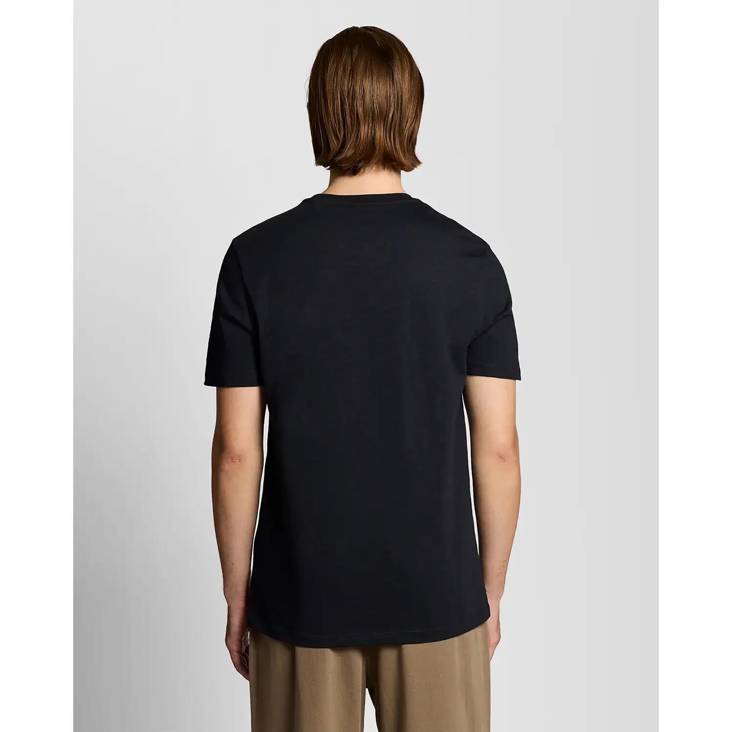 T-shirt z dżerseju Lyle & Scott 3/6