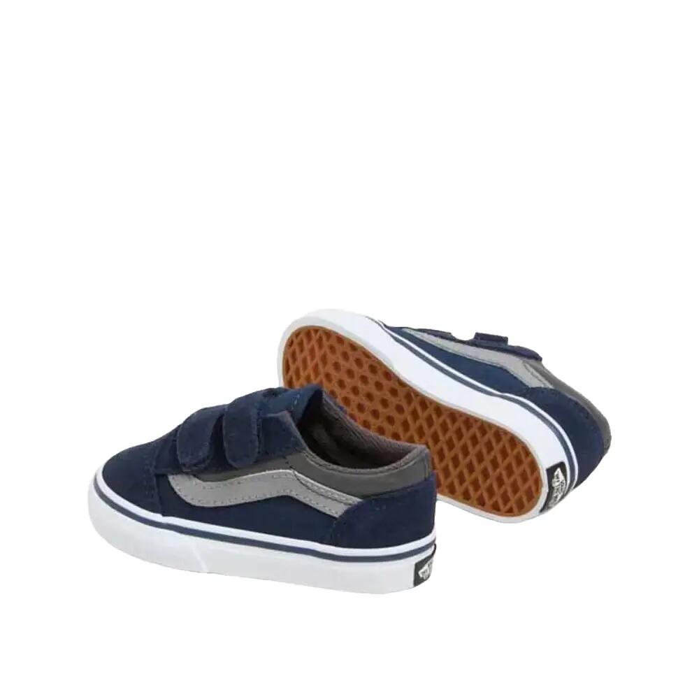 Zapatos Vans Old Skool V Azul 3/4