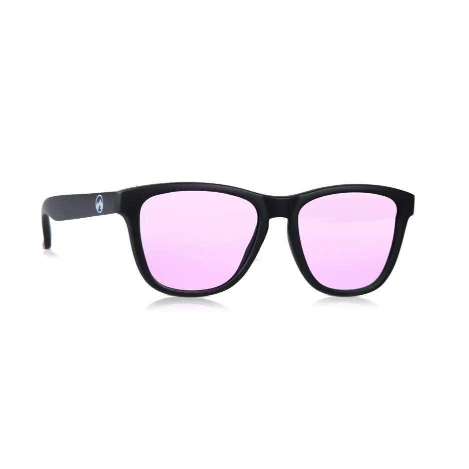 Lunettes de soleil unisexe Alpenglow (Black | Purple Mirror) 2/4
