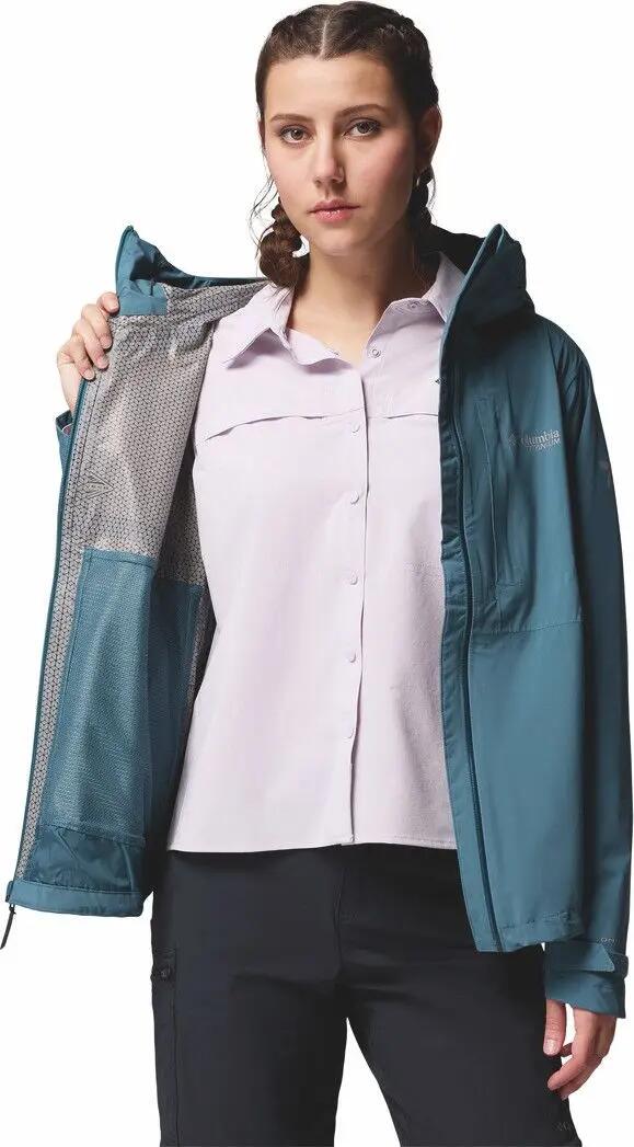 Giacca impermeabile Columbia Ampli-Dry II Donna Blu 4/7