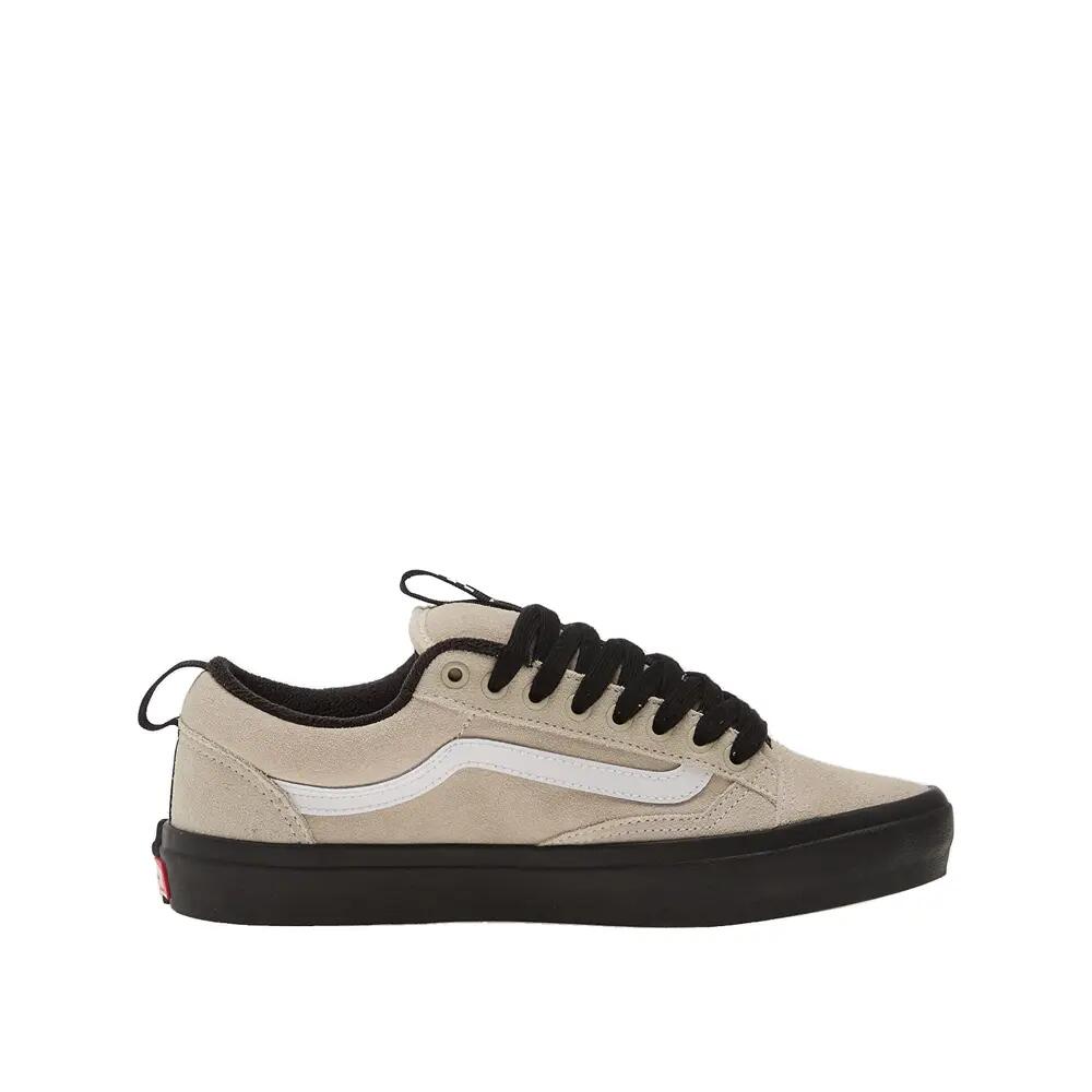 Chaussures Vans Skate Old Skool Beige/Noir 3/3
