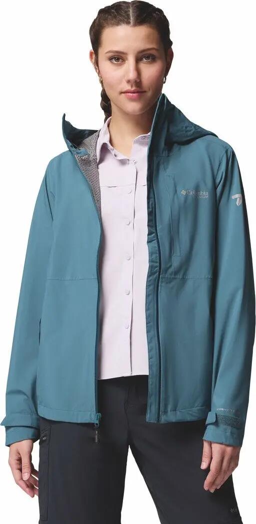Giacca impermeabile Columbia Ampli-Dry II Donna Blu 3/7
