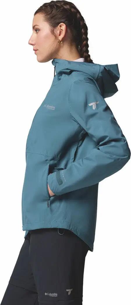 Giacca impermeabile Columbia Ampli-Dry II Donna Blu 2/7