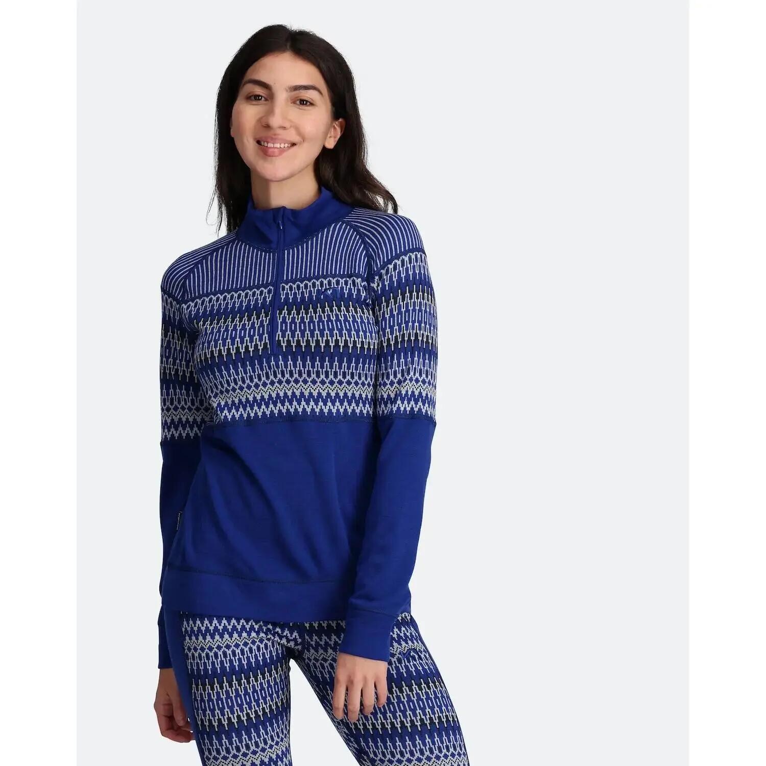 Damska bluza rozpinana do połowy Kari Traa Silja 3/6