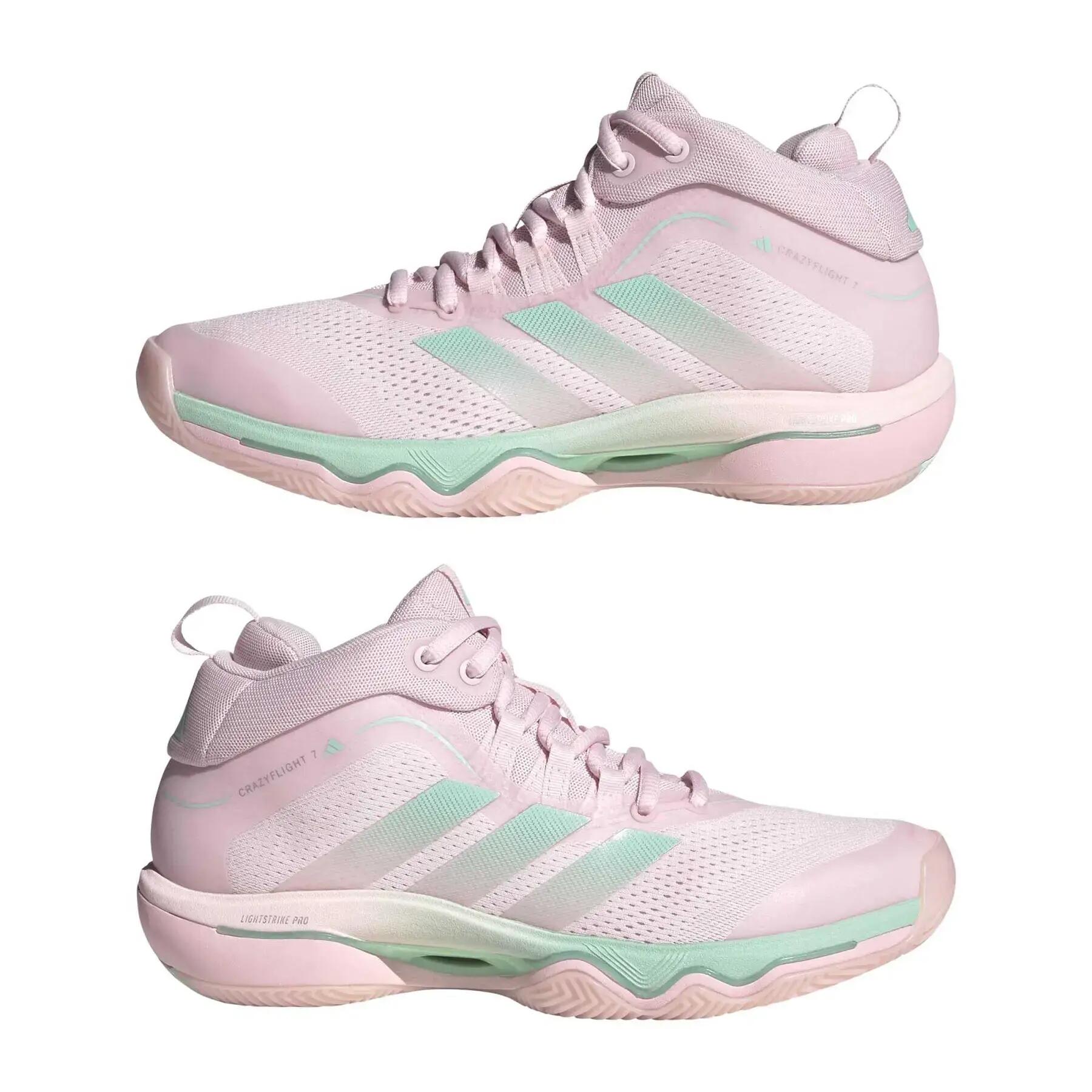 Chaussures indoor femme adidas Crazyflight 7 Mid 3/7