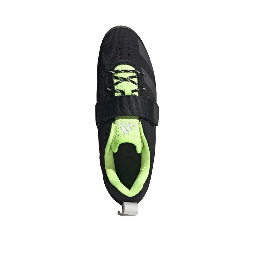 Scarpe da sollevamento pesi adidas adipower ii Nero/Verde 3/8