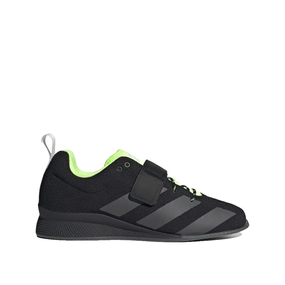 Scarpe da sollevamento pesi adidas adipower ii Nero/Verde 2/8