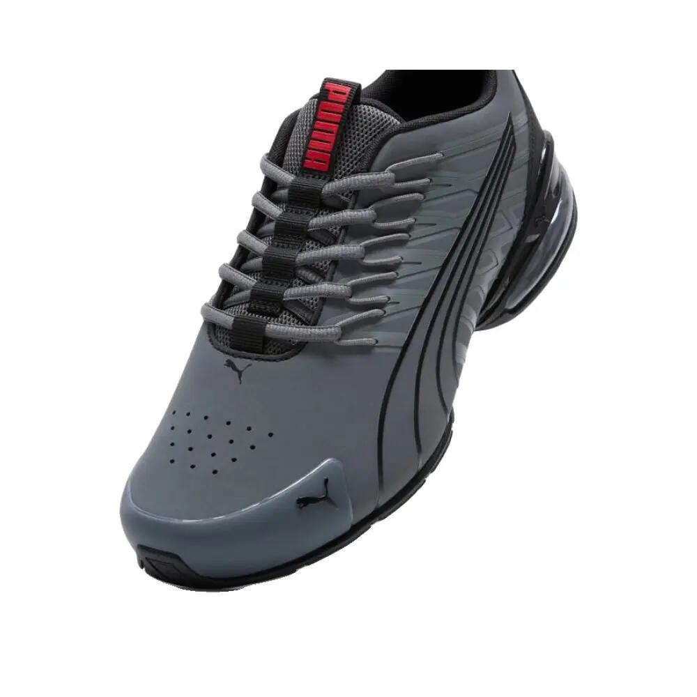 Buty do biegania Puma Voltaic Evo Nubuck Szare 3/4