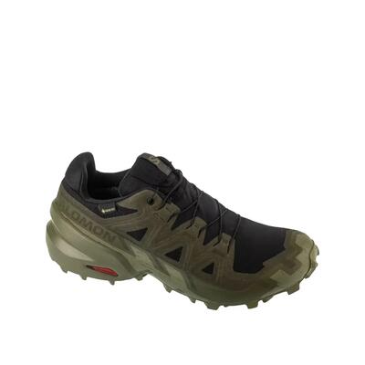 Scarpe da trail Salomon Speedcross 6 Nero/Peat/Deep Lichen Green