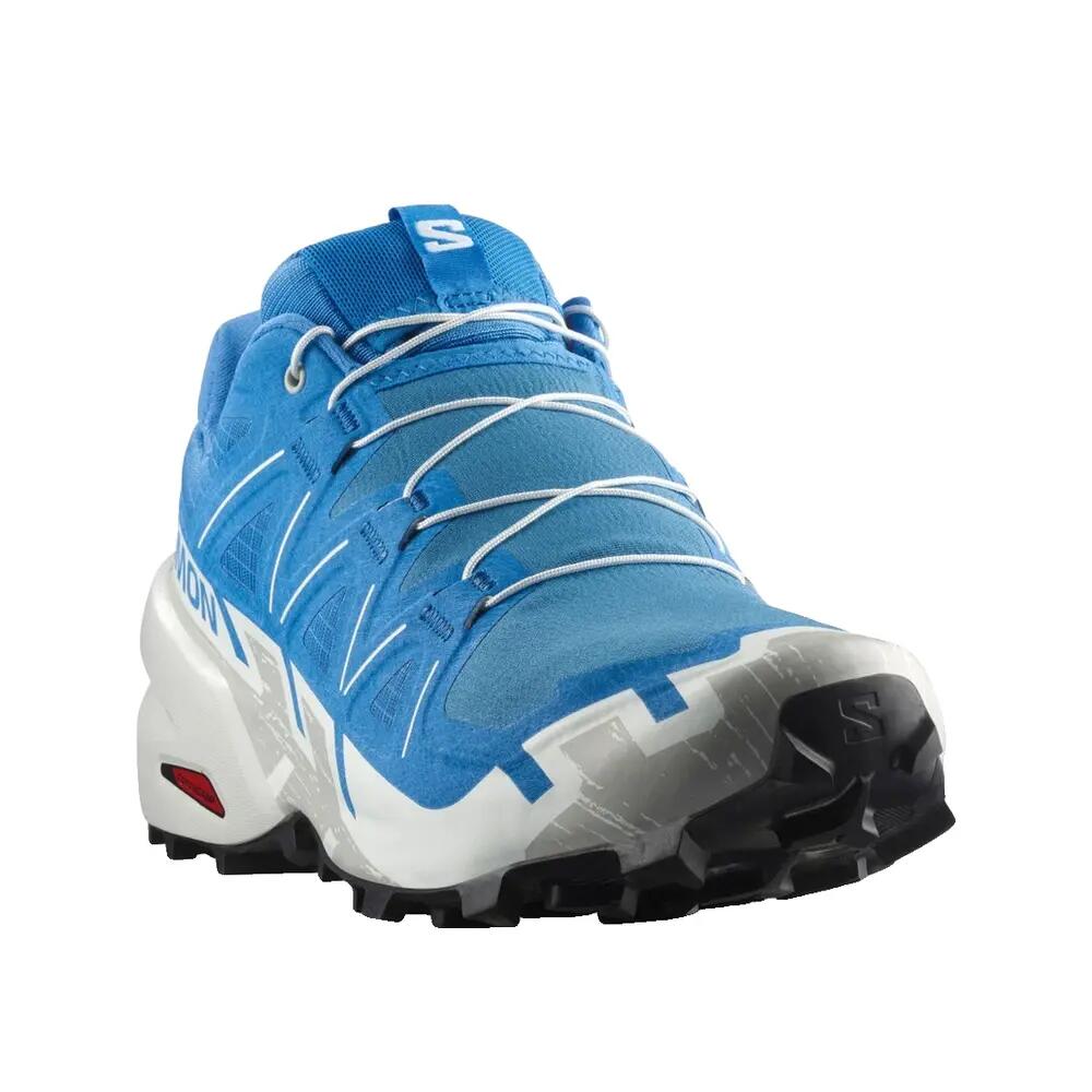 Sapatos de trail Salomon SPEEDCROSS 6 Azul/Branco 2/8