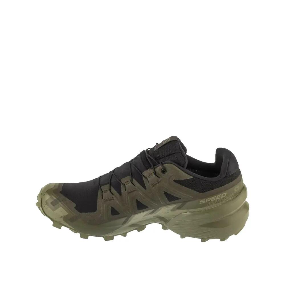 Scarpe da trail Salomon Speedcross 6 Nero/Peat/Deep Lichen Green 2/4