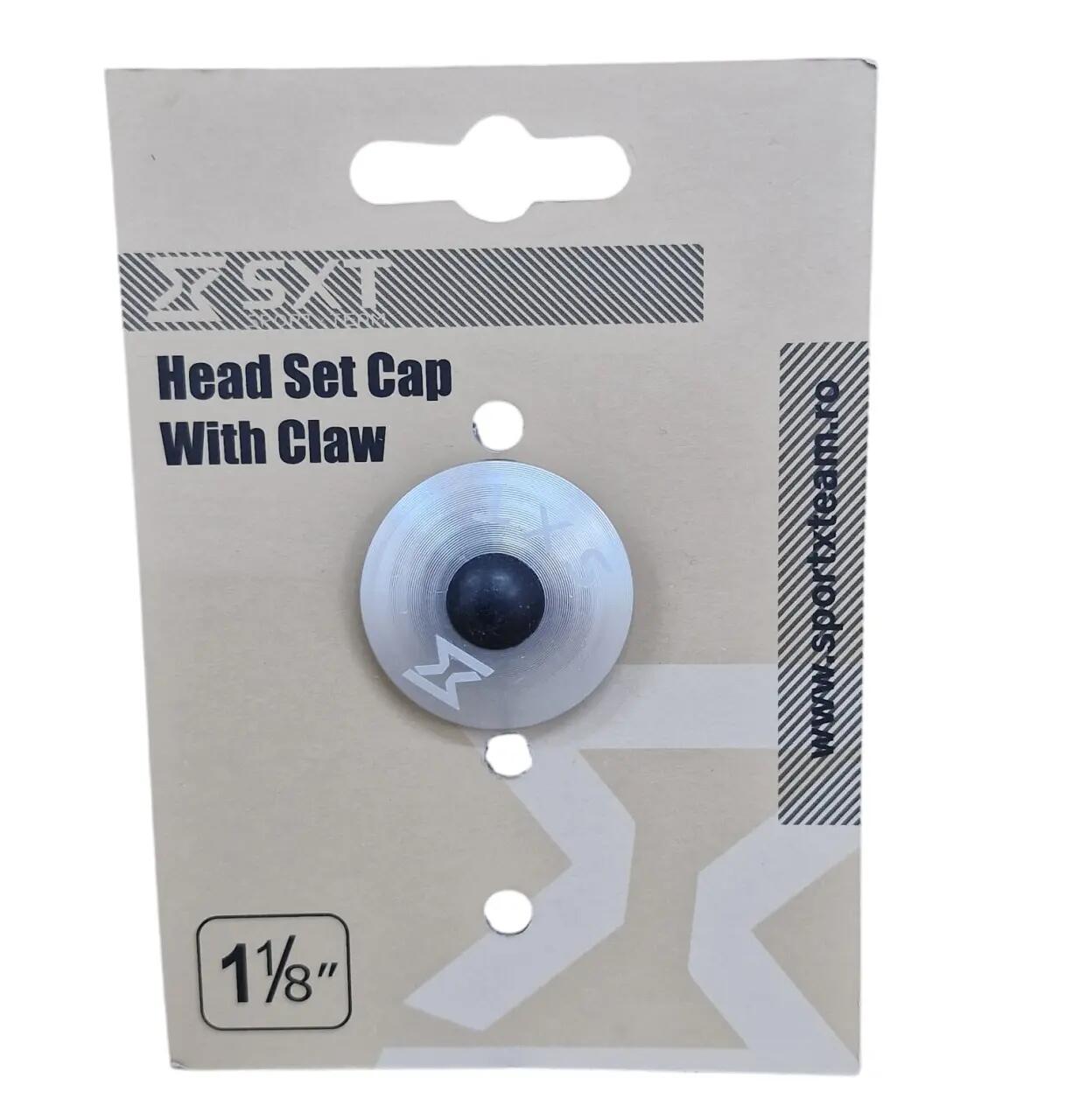 Floare și capac pentru furcă SXT Fork Fix 1 1/8", argintiu