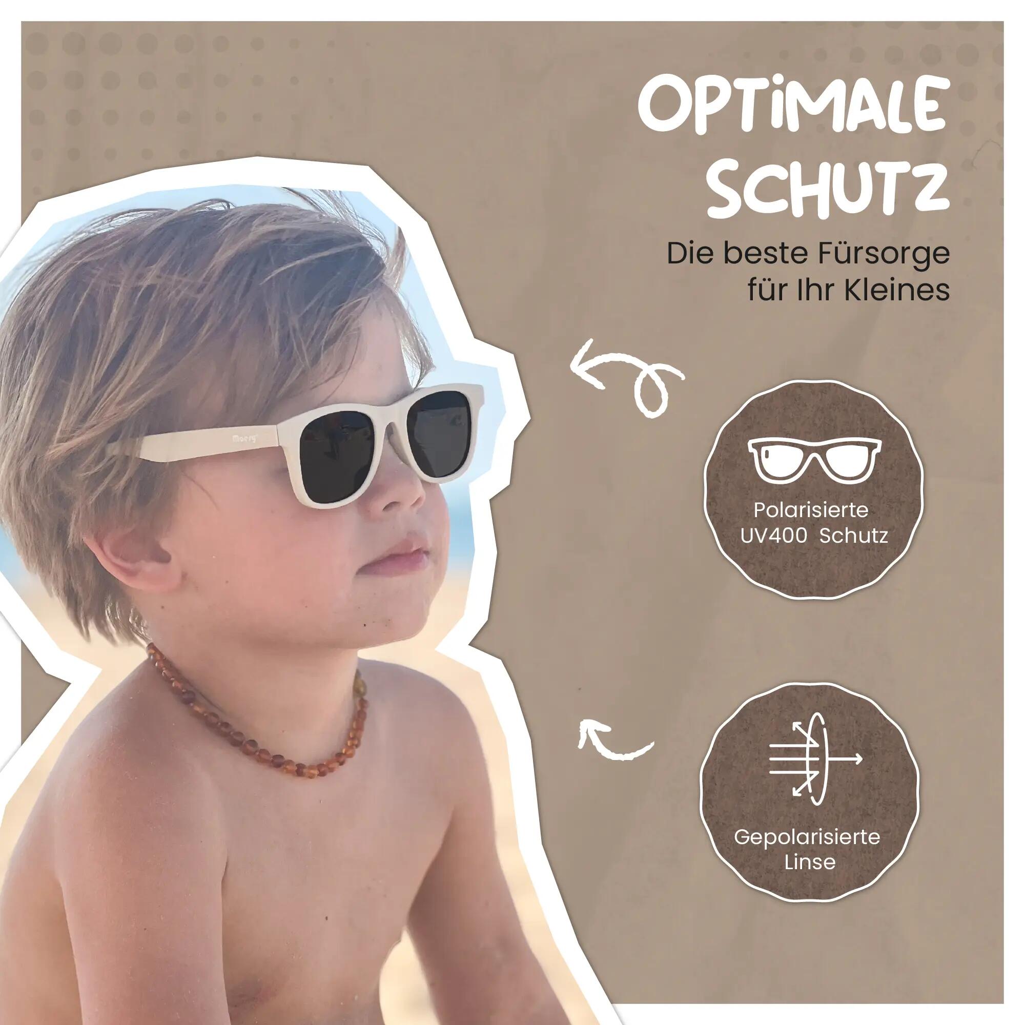 Kinder Sonnenbrille Lino Pink 3-6 Jahre 4/6