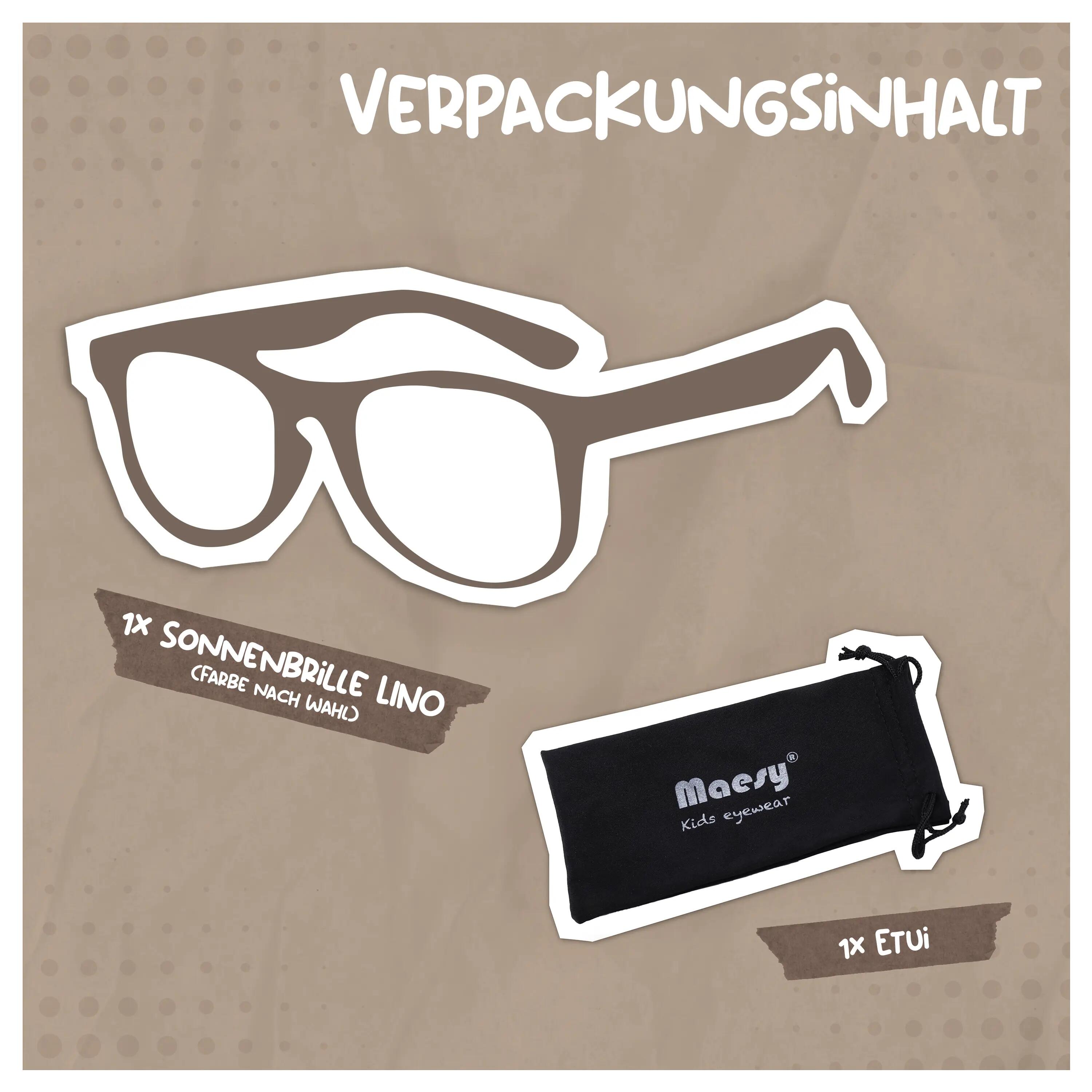 Kinder Sonnenbrille Lino Pink 3-6 Jahre 3/6