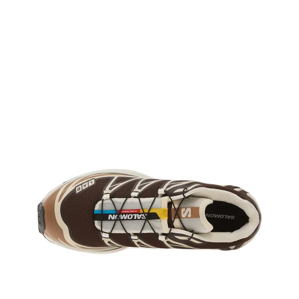 Sapatos de trilha Salomon XT-6 Preto Café/Burro/Bchoco 3/6