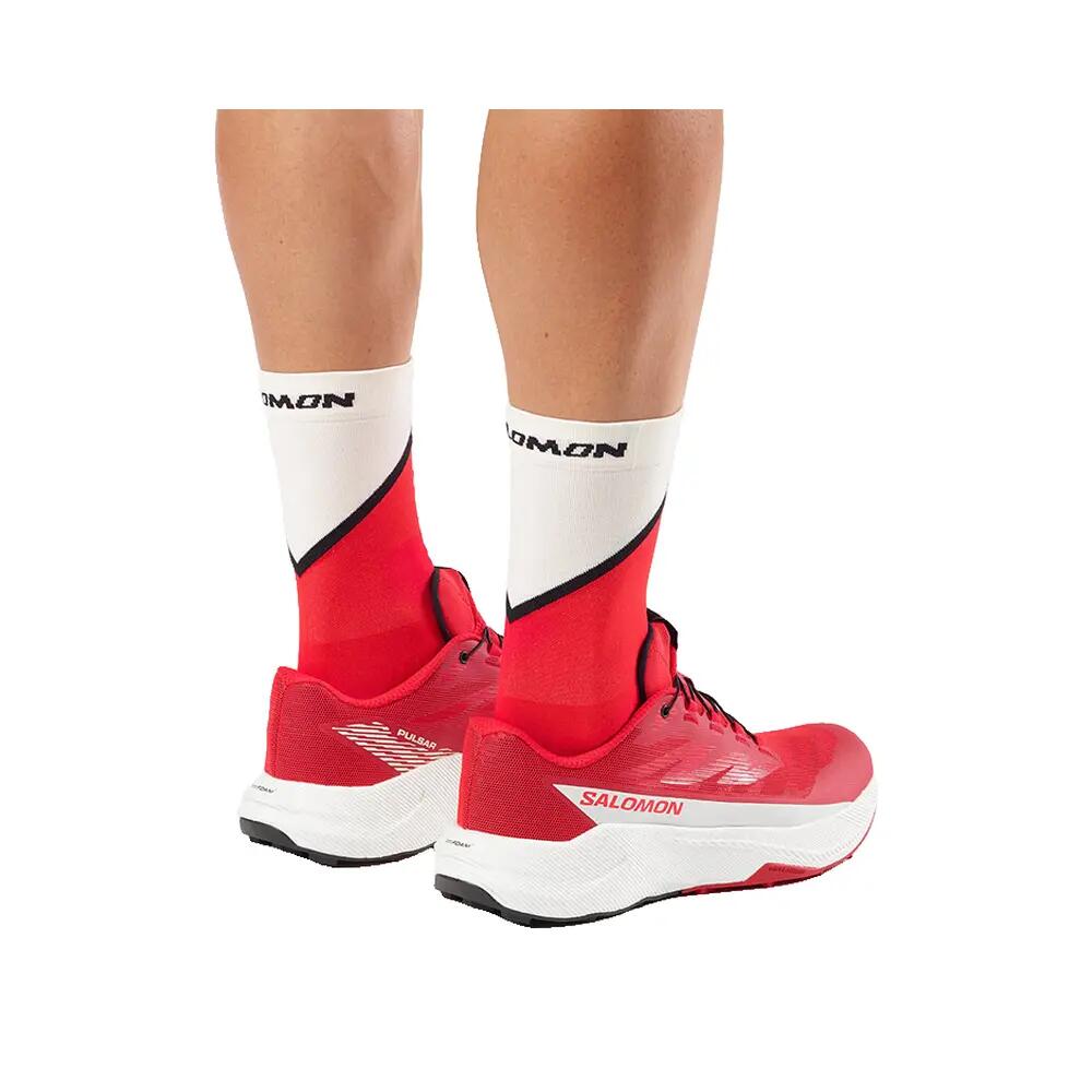 Scarpe da trail Salomon Pulsar Rosso/Vaniglia/Nero 5/6