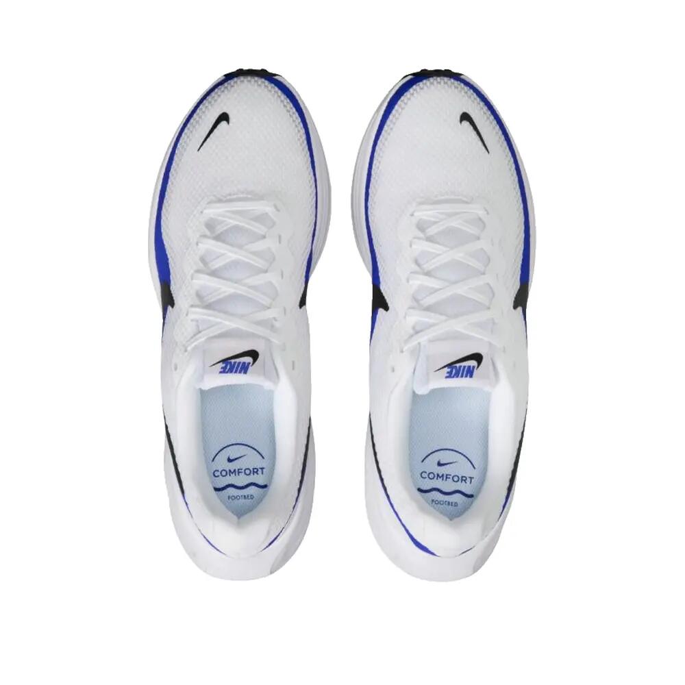 Nike Revolution 8 Laufschuhe Weiß/Schwarz/Blau Racer 4/6