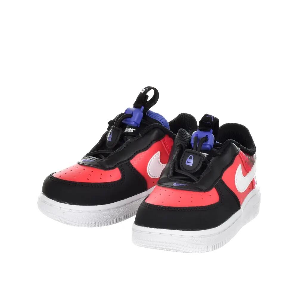 Chaussures Nike Air Force 1 Toggle SE Rouge/Noir/Blanc 3/4