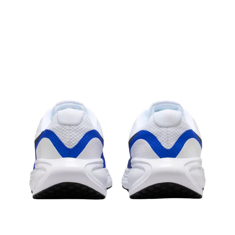 Nike Revolution 8 Laufschuhe Weiß/Schwarz/Blau Racer 3/6