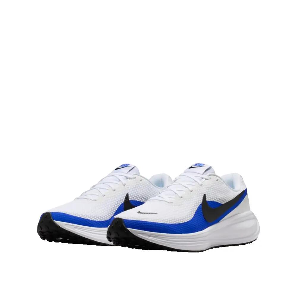 Nike Revolution 8 Laufschuhe Weiß/Schwarz/Blau Racer 2/6