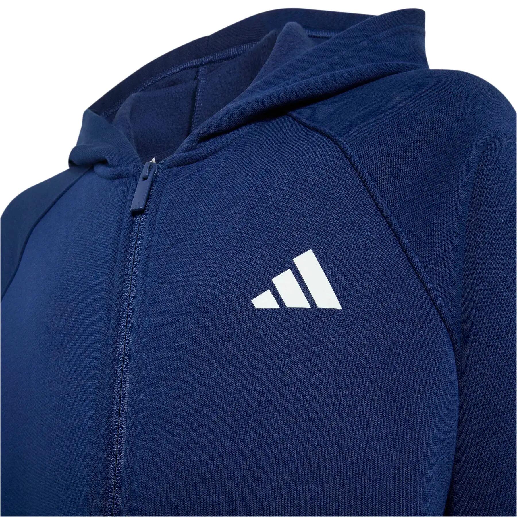 Sweatshirt à capuche zippé enfant adidas Collegiate Typography 4/5